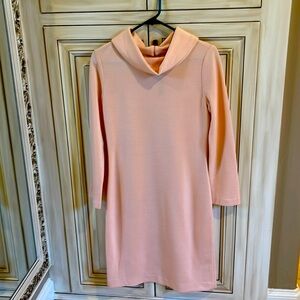 Classic St. John knit dress in soft peach